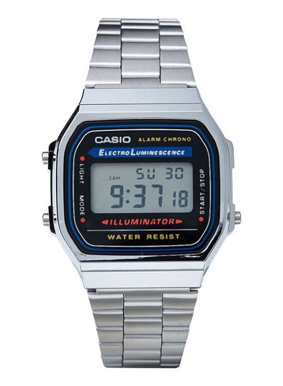 Buy Men's Stainless Steel Digital Watch A168WA-1WDF - 36 mm - Silver in UAE