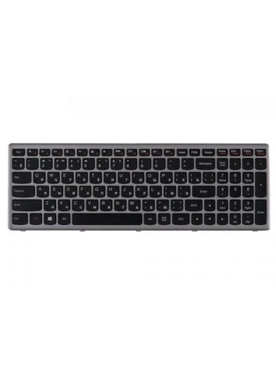 اشتري لوحة مفاتيح بديلة لكمبيوتر محمول من نوع IBM لينوفو Z500 / Ideapad Z500 - P500 أسود في الامارات