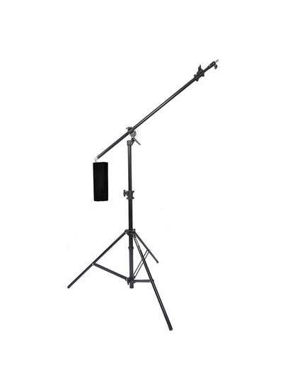 Buy Photo Studio Video Boom Stand And Sandbag 395cm Black in UAE