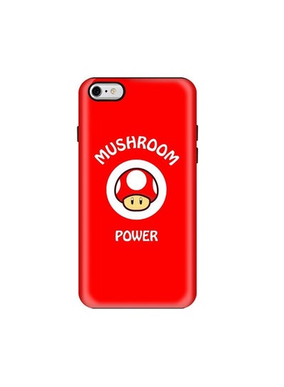 Buy Premium Dual Layer Tough Case Cover Matte Finish for iPhone 6 Plus/6s Plus Mushroom Power in UAE