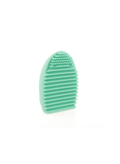 Buy Silicon Brush Egg Makeup Brush Cleaning Tool Mint in UAE