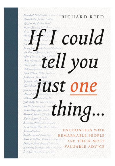 Buy If I Could Tell You Just One Thing… printed_book_hardback english - 03/11/2016 in UAE