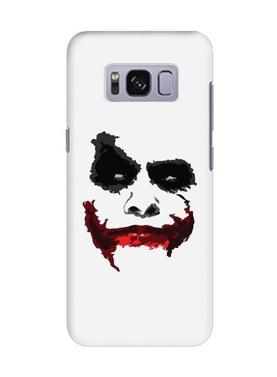 Buy Slim Snap Case Cover Matte Finish for Samsung Galaxy S8 Plus Joker Grin in Saudi Arabia