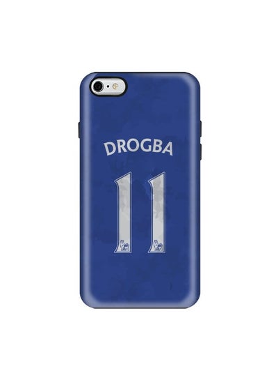 Buy Premium Dual Layer Tough Case Cover Matte Finish for Apple iPhone 6/6s Drogba Jersey in UAE