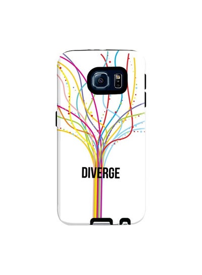 Buy Premium Dual Layer Tough Case Cover Matte Finish for Samsung Galaxy S6 Diverge White in UAE