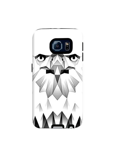 Buy Premium Dual Layer Tough Case Cover Matte Finish for Samsung Galaxy S6 Poly Eagle in UAE