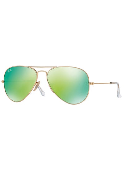 Buy Men's Full Rim Aviator Sunglasses - RB3025 - Lens Size: 55 mm - Gold in Saudi Arabia