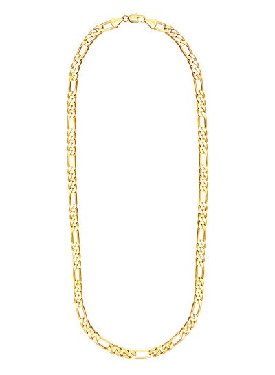 Buy Plain Gold Link Chain 24-Inch SJ-212301 in UAE
