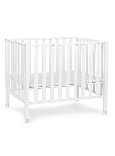 Buy Playpen 94 With Swivel Wheels - White in UAE