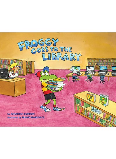 Buy Froggy Goes To The Library printed_book_paperback english in UAE