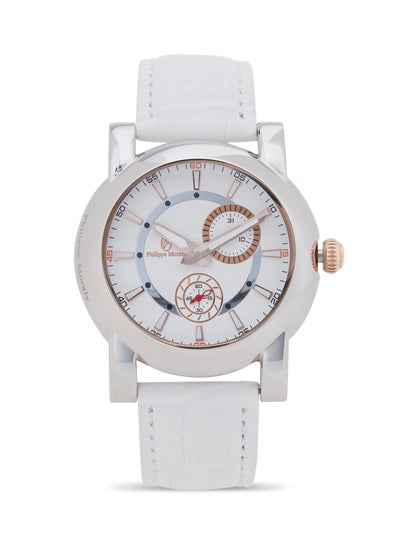 Buy men Analog Watch L1423CRWW - 34 mm - White in UAE