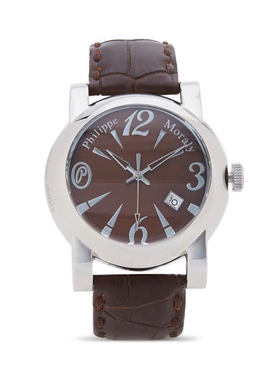 Buy Men's Analog Wrist Watch L0723WOO - 34 mm - Brown in UAE