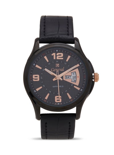 Buy men Analog Watch GL143BRBB - 36 mm - Black in UAE