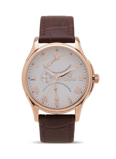 Buy Men's Analog Wrist Watch GL1617RWO - 37 mm - Brown in UAE