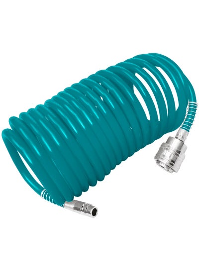 Buy Polyurethane Air Hose Teal/Silver in Saudi Arabia