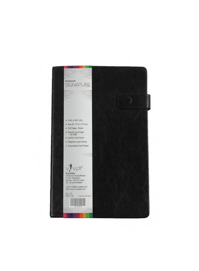 Buy A5 Signature Notebook Black in UAE