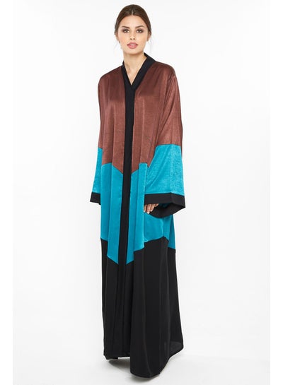 Buy Cross Cut Abaya Multicolour in UAE