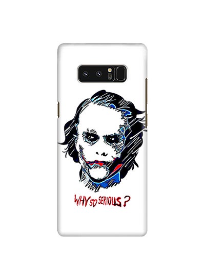 Buy Plastic Slim Snap Case Cover Matte Finish For Samsung Galaxy Note8 Why So Serious in UAE