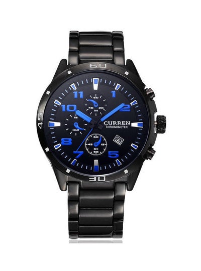 Buy Men's Stainless Steel Analog Quartz Watch 8021 in Saudi Arabia