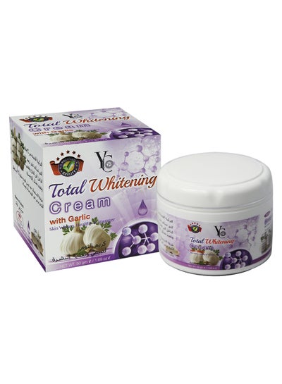 Buy Total Whitening Cream With Garlic 50grams in UAE