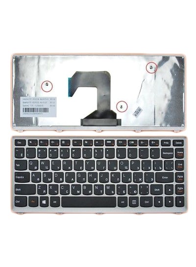 Replacement Laptop Keyboard For IBM Lenovo IdeaPad U410 Black/Silver price  in UAE | Noon UAE | kanbkam