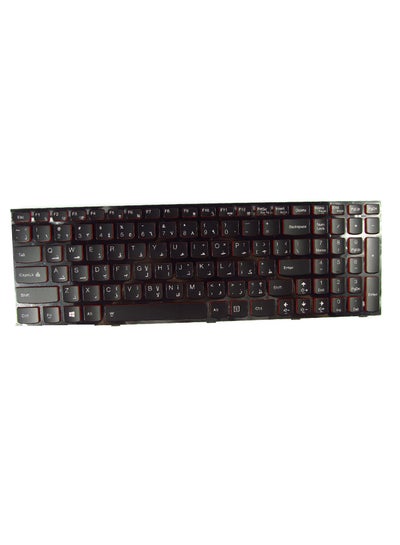 اشتري لوحة مفاتيح بديلة لكمبيوتر محمول من نوع IBM لينوفو Y500 - Y500NT أسود في الامارات