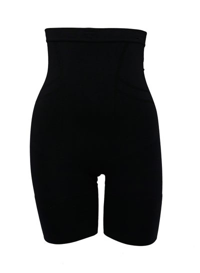 MOVWIN Tummy Control Body Shaper Shorts - High Waist Thigh Slimmer Panties  Shapewear, Black, 3XL price in UAE,  UAE