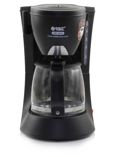 Coffee Maker 0.6l 600w 0.6 L 600 W Cm-3021 Black Price In Saudi Arabia 