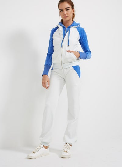 off white blue tracksuit