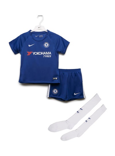 Kids Chelsea Fc Breathable Home Football Kit Blue Price In Uae Noon Uae Kanbkam