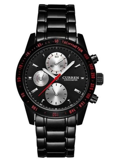 Buy Men's Water Resistant Analog Watch 8016 in UAE