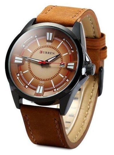 Buy men Water Resistant Analog Quartz Watch 8155BRCOF in UAE