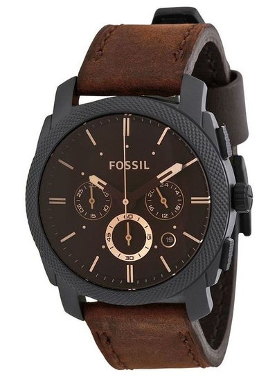 Buy Men's Water Resistant Leather Chronograph Watch FS4656 in Egypt