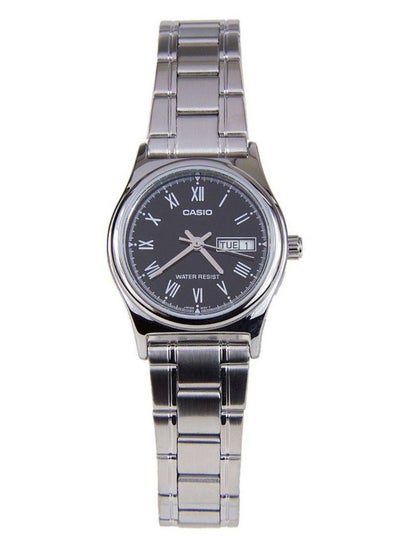 Buy Women's Formal Analog Watch LTP V006D-1B - 25 mm - Silver in Saudi Arabia