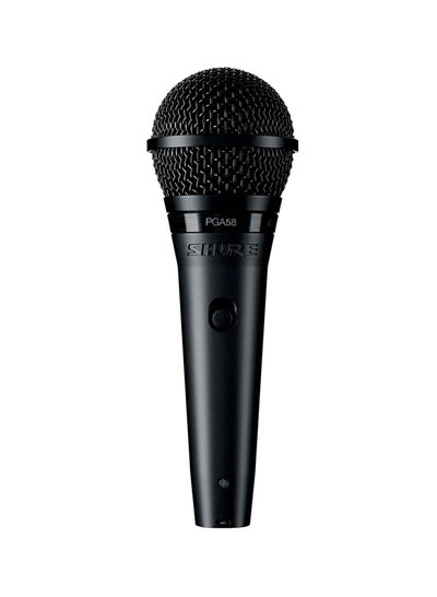 Buy Cardioid Dynamic Handheld Microphone PGA58-QTR-E Black in Saudi Arabia