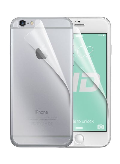 Buy Front And Back Clear Screen Protector For Apple iPhone 6/6s Transparent in Saudi Arabia