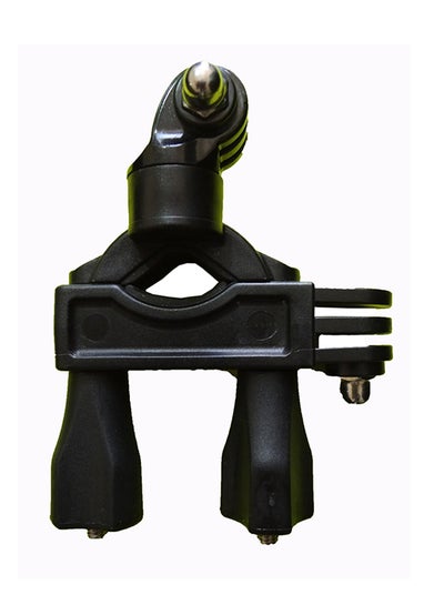 Buy Dual Heads Bike Bicycle Handlebar Grip Mount Accessory For GoPro HERO 5 4 3 SJCAM Action Camera Black in UAE