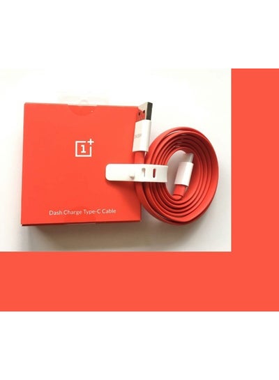 Buy Official OnePlus 3 Dash Charge Type-C Cable Orange in UAE