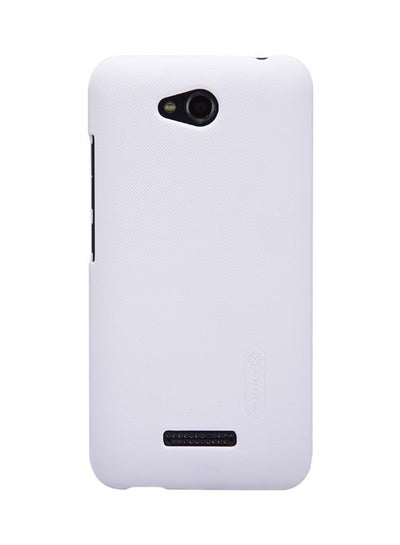 Buy Super Shield Hard Case Cover With Screen Protector For HTC Desire 616 White in UAE