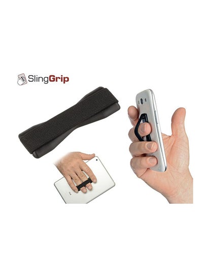 Buy Mobile And Tablet Finger Grip Holder White in UAE