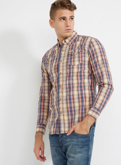 Buy Long Sleeve Shirt Multicolor in UAE