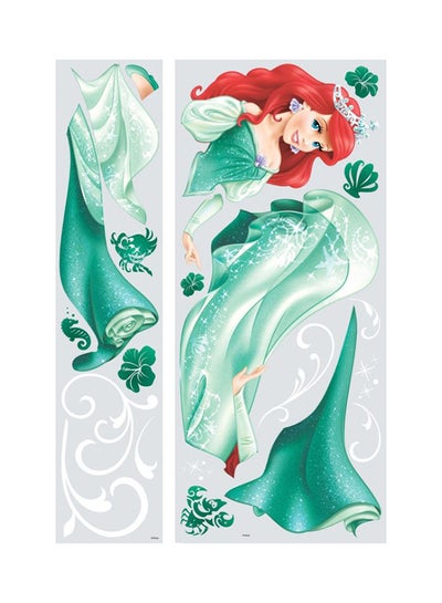 Buy Disney Princess Ariel Giant Wall Decals Multicolour in UAE