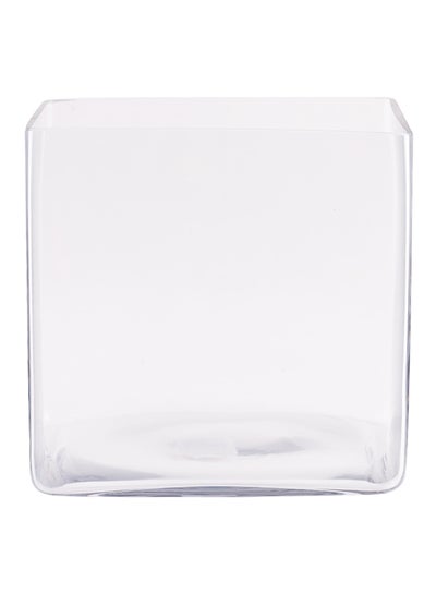 Glass Square Vase Clear 20centimeter price in UAE | Noon UAE | kanbkam