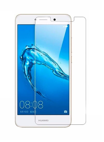 Buy Tempered Glass Screen Protector For Huawei Y7 Prime Transparent in Saudi Arabia