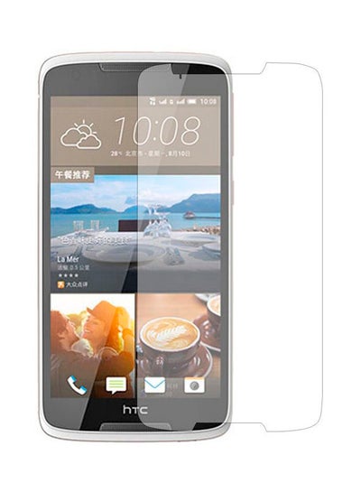 Buy Tempered Glass Screen Protector For HTC Desire 828 Clear in UAE