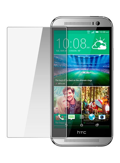 Buy Tempered Glass Screen Protector For HTC One M8 Clear in Saudi Arabia