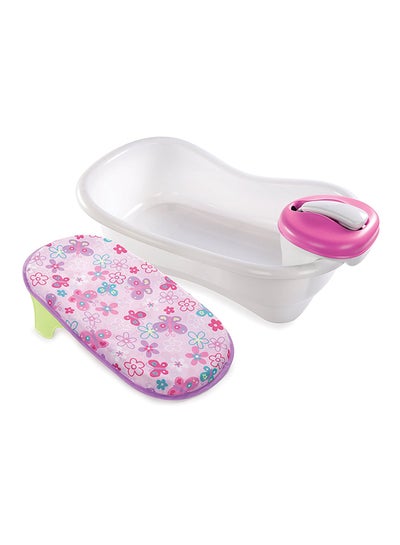 Buy Newborn-To-Toddler Bath Center And Shower, 0+ M - Pink/White/Blue in UAE