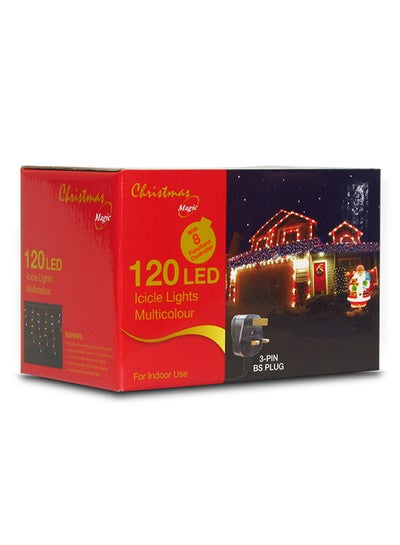 Buy Christmas Decorative LED Icicle Light Multicolour Standard in UAE