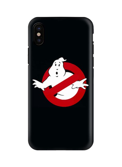 Buy Polycarbonate Dual Layer Tough Case Cover Matte Finish For Apple iPhone X Ghostbusters in UAE