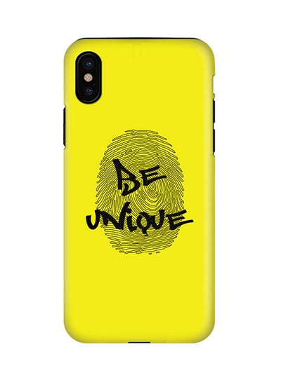 Buy Polycarbonate Dual Layer Tough Case Cover Matte Finish For Apple iPhone X Be Unique in UAE